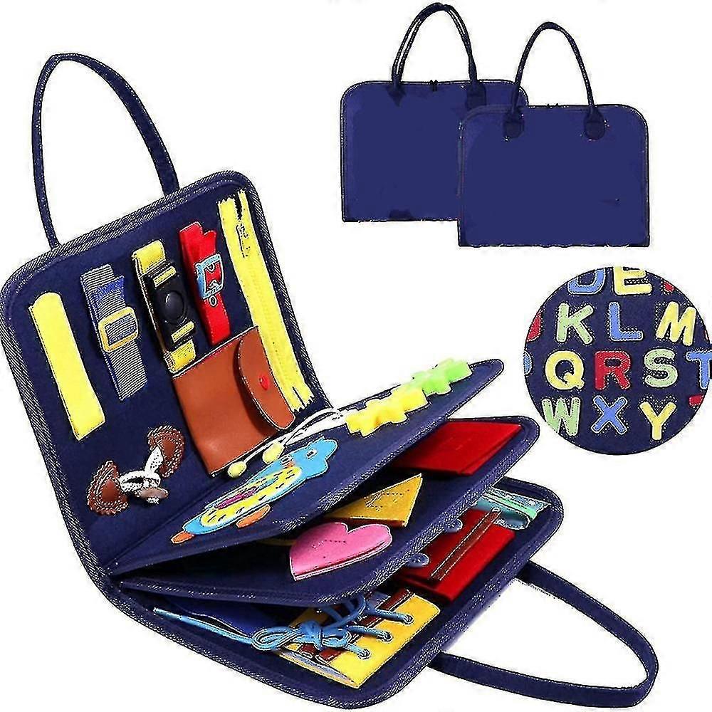 Withosent Busy Board For Toddlers, 3 Layers, Activity Board