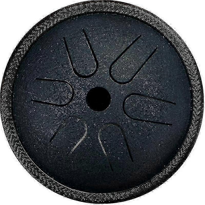 Drum Kits Hluru 5.5 Inch Steel Tongue Drum 6 Tone With Travel Bag And Mallets Percussion Instrument