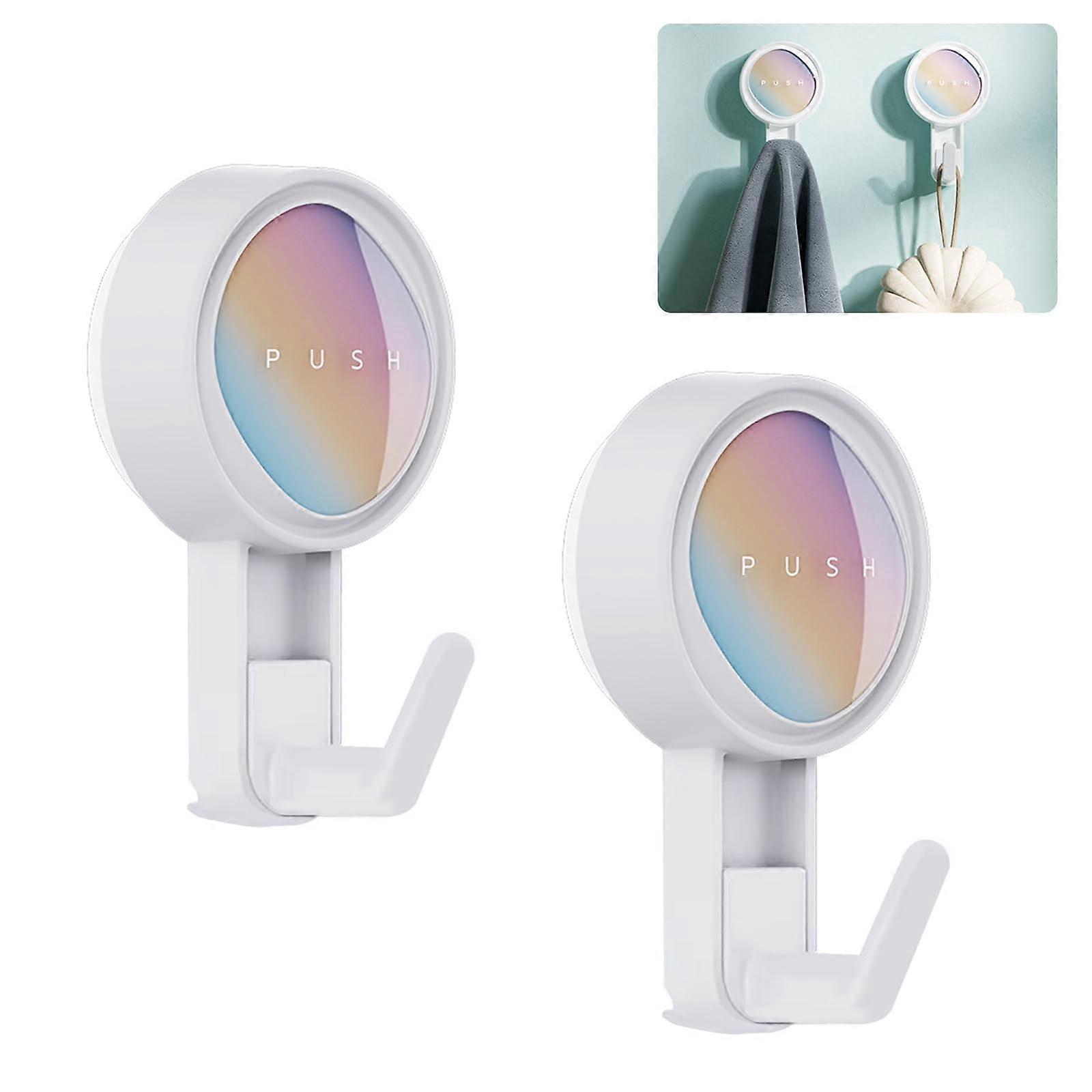 2 Pcs Powerful Vacuum Shower Hooks for Bathroom