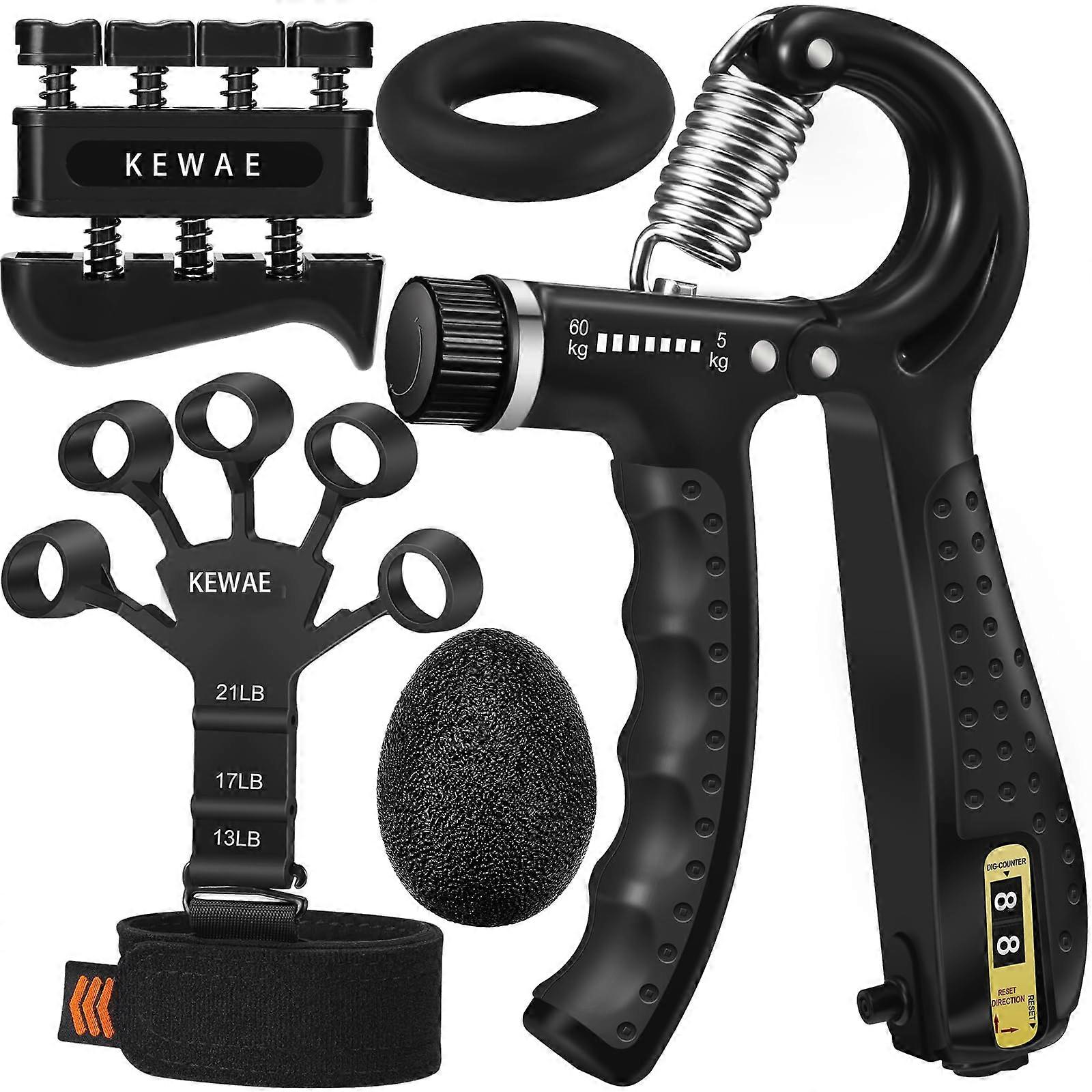 Hand Grip Strengthening, Finger Exercise, Hand Extension Exercise For Athletes, One Size, Lightweight Construction