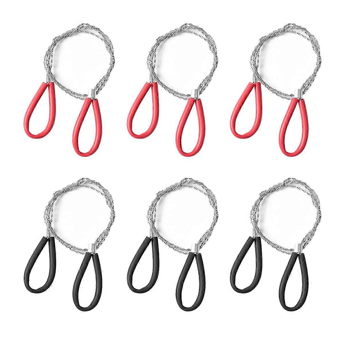 6Pcs Stainless Steel Cable Saw, PVC Pipe Cutting Tool