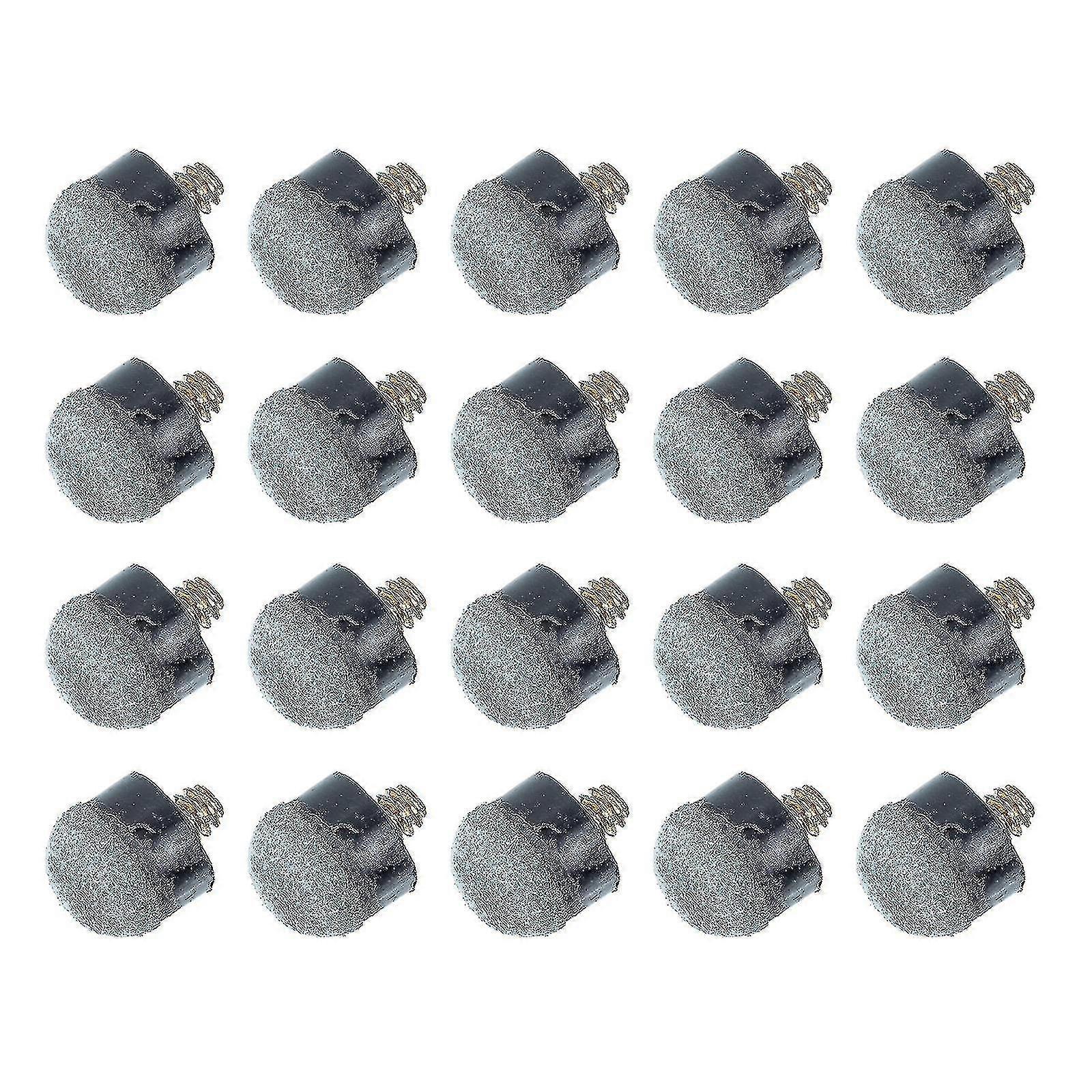 20 Pcs Pool Cue Tips Leather Billiard Cue Tips Leather Pool Cue Replacement Tips