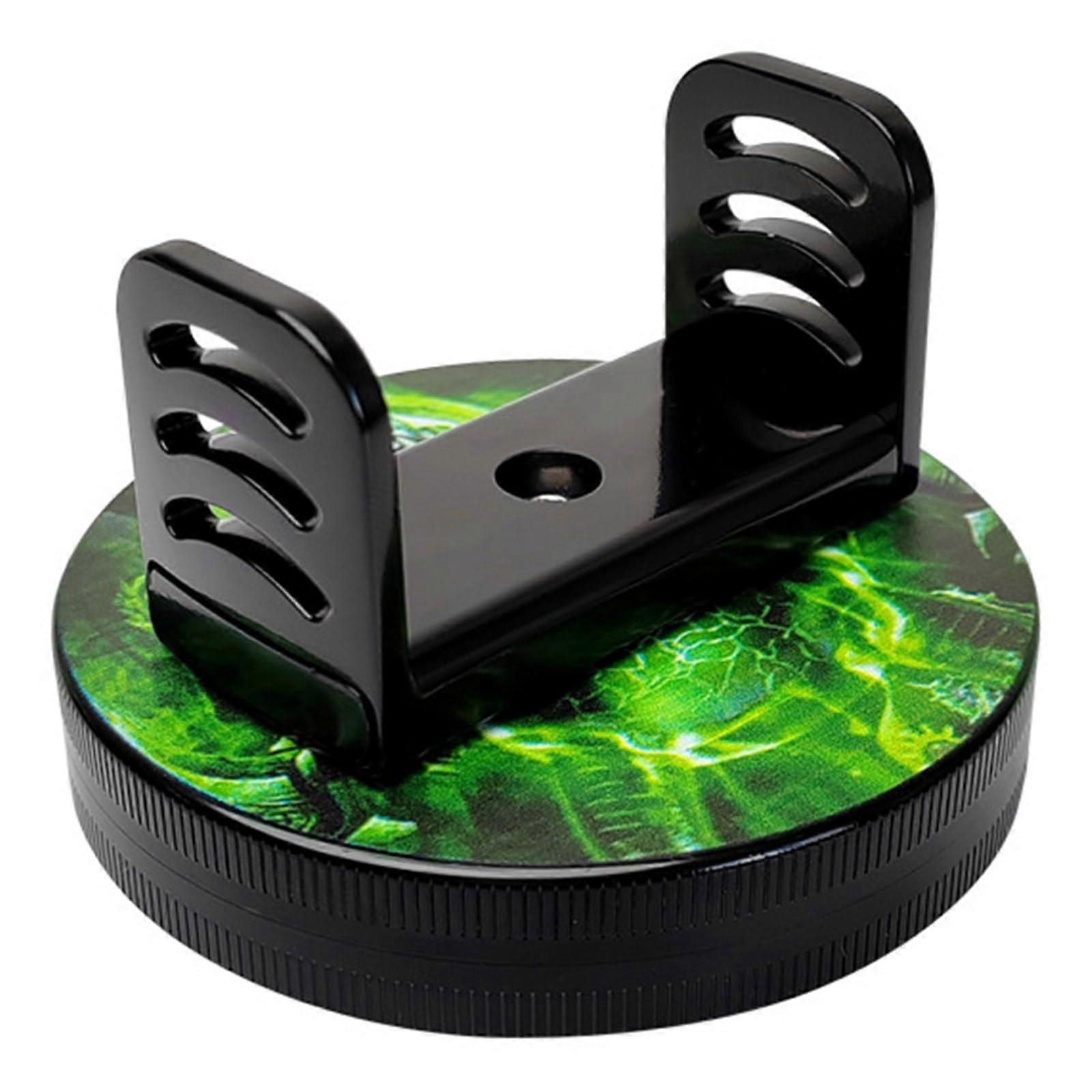 Fishing Reel Stand Copper Zinc Alloy Storage Rack For Bait Display, Compatible With Most Reels