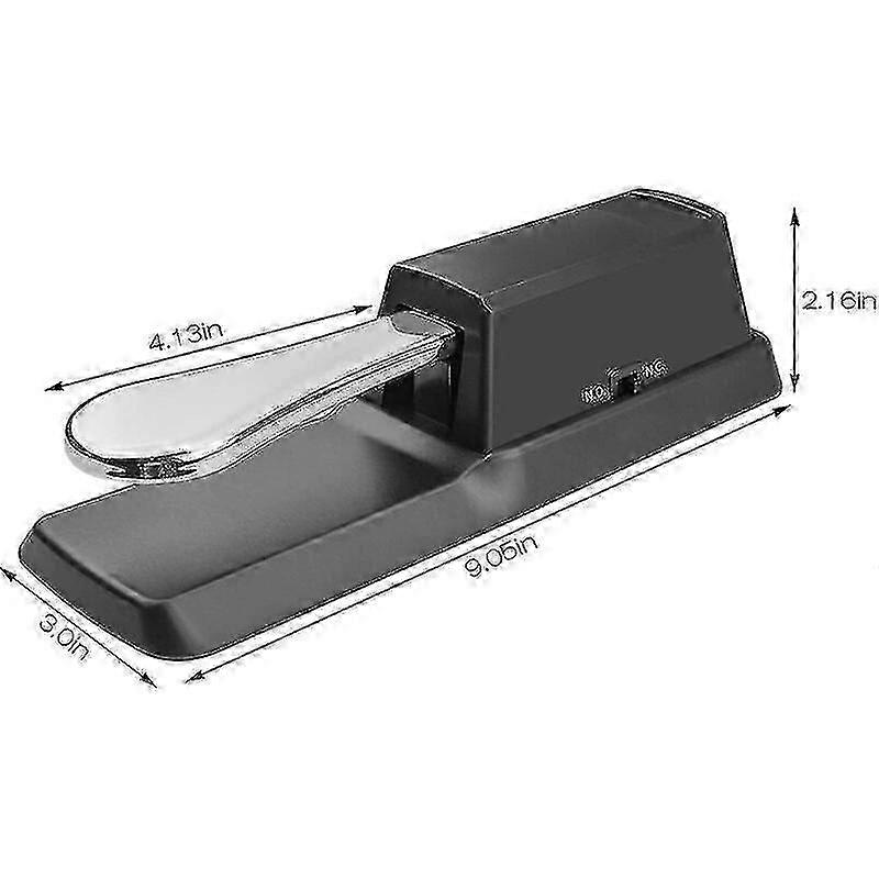 Yamaha Casio Sustain Pedal Universal Piano Expression Fußschalter