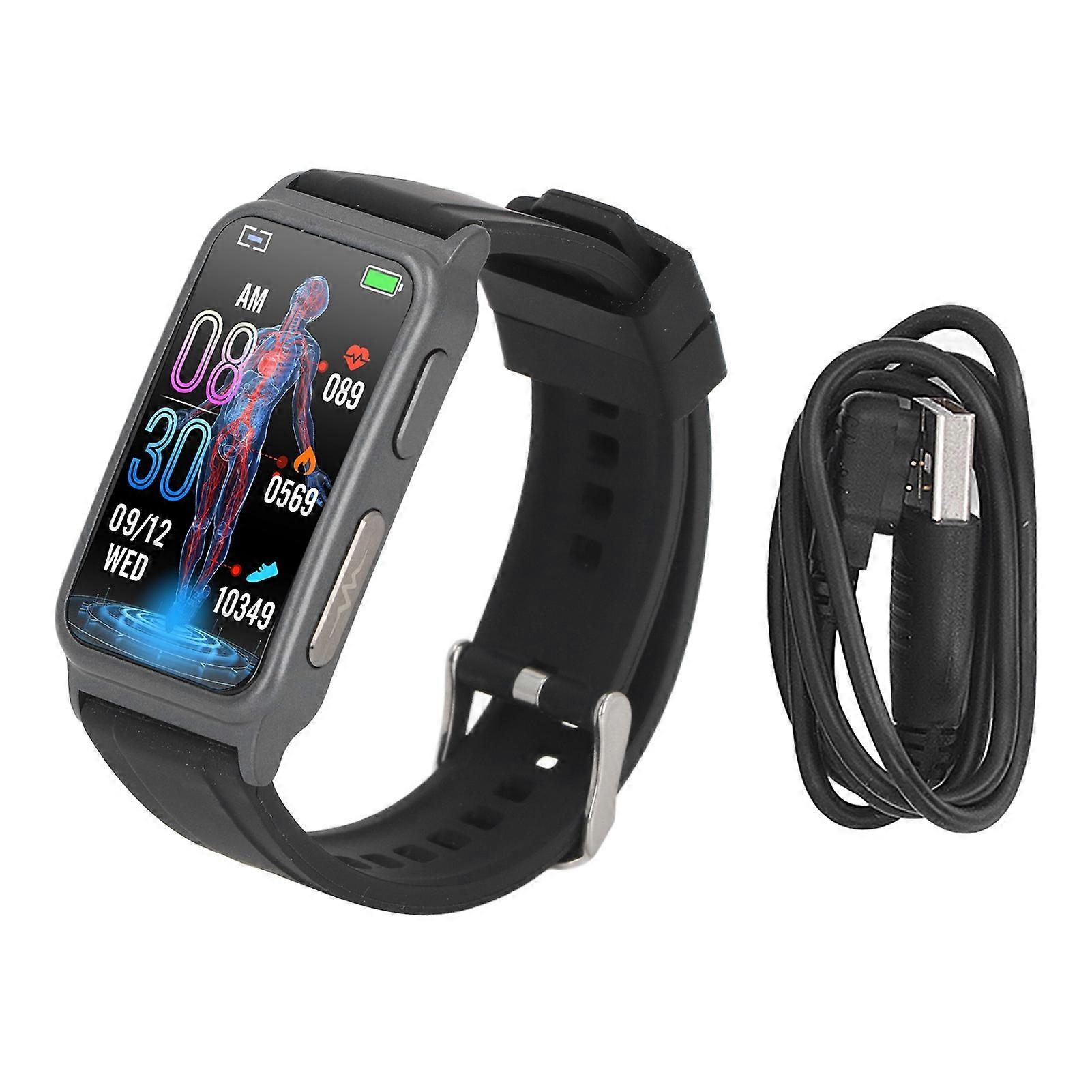 Fitness Tracker with Monitor Intelligent 1.47 Inch Full Touch Screen NFC Sensor Analysing Sleep IP67 Waterproof Pedometer Step Counter for IOS