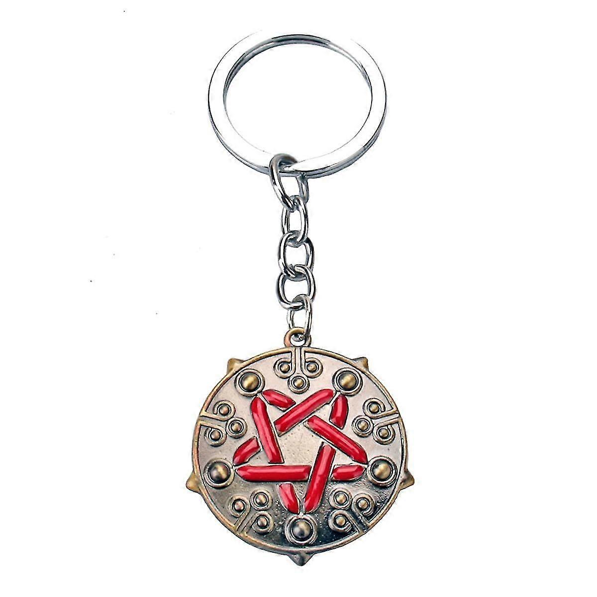 Witchers Wolf Head Anime Key Chain Key Ring Bag Pendant Keyring Christmas Gift