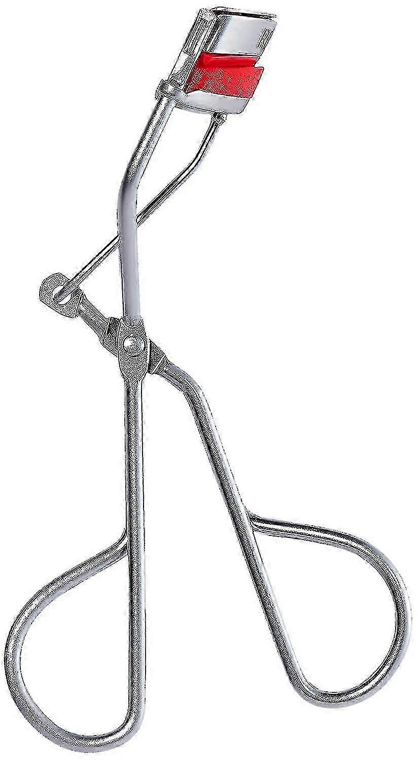 Triple-stepped Lash Curler,stainless Steel/red