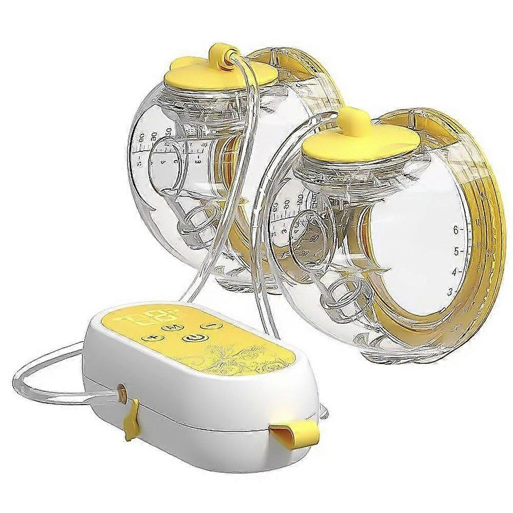 Electric breast pump, electric double, hands-free, portable, compact, lightweight