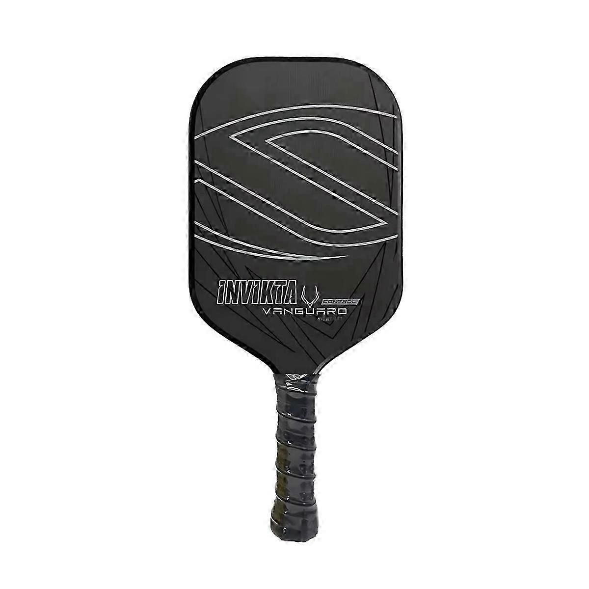 Approved Vanguard Control Invikta Elite Raw Carbon Fiber Thermoforming Pickleball Paddle Racket