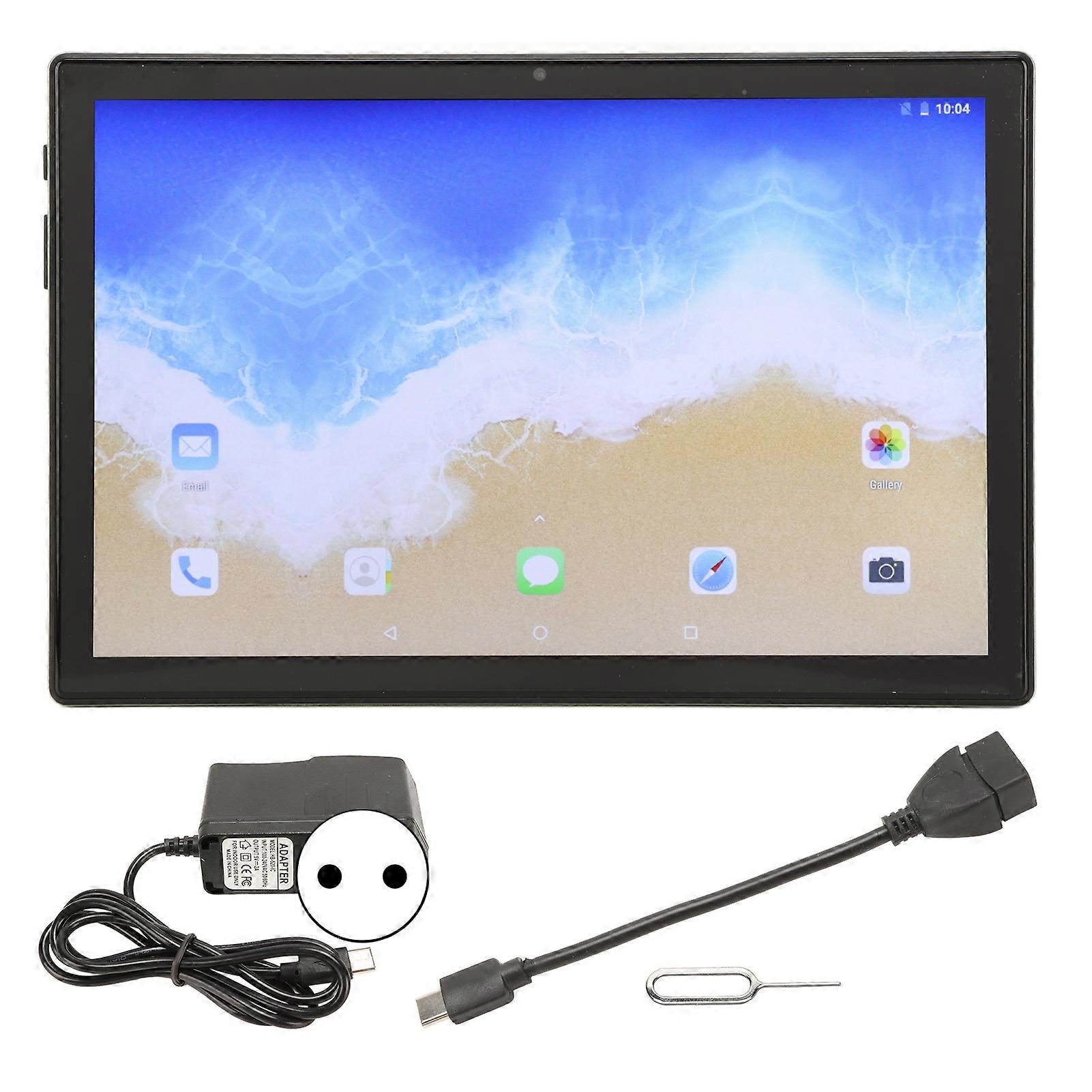 10 Inch Tablet 6G RAM 128G ROM 1920x1200 IPS Display Screen Green Calling Tablet PC for Android 12