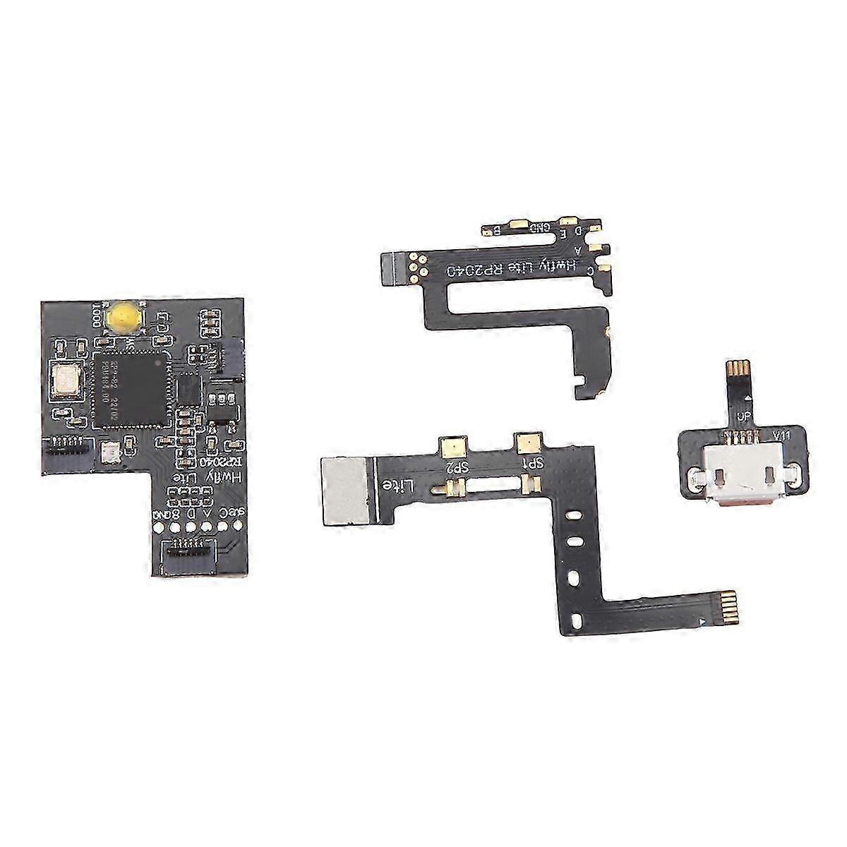 1Set RP2040 Game Console Cable Chip Replacement Parts CPU Cable Game Console Cable Power Cord for