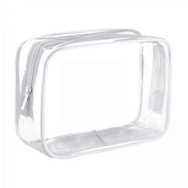 2-4pack Waterproof Toiletry Bag Reusable Holder Container Beach Bag Clear Makeup