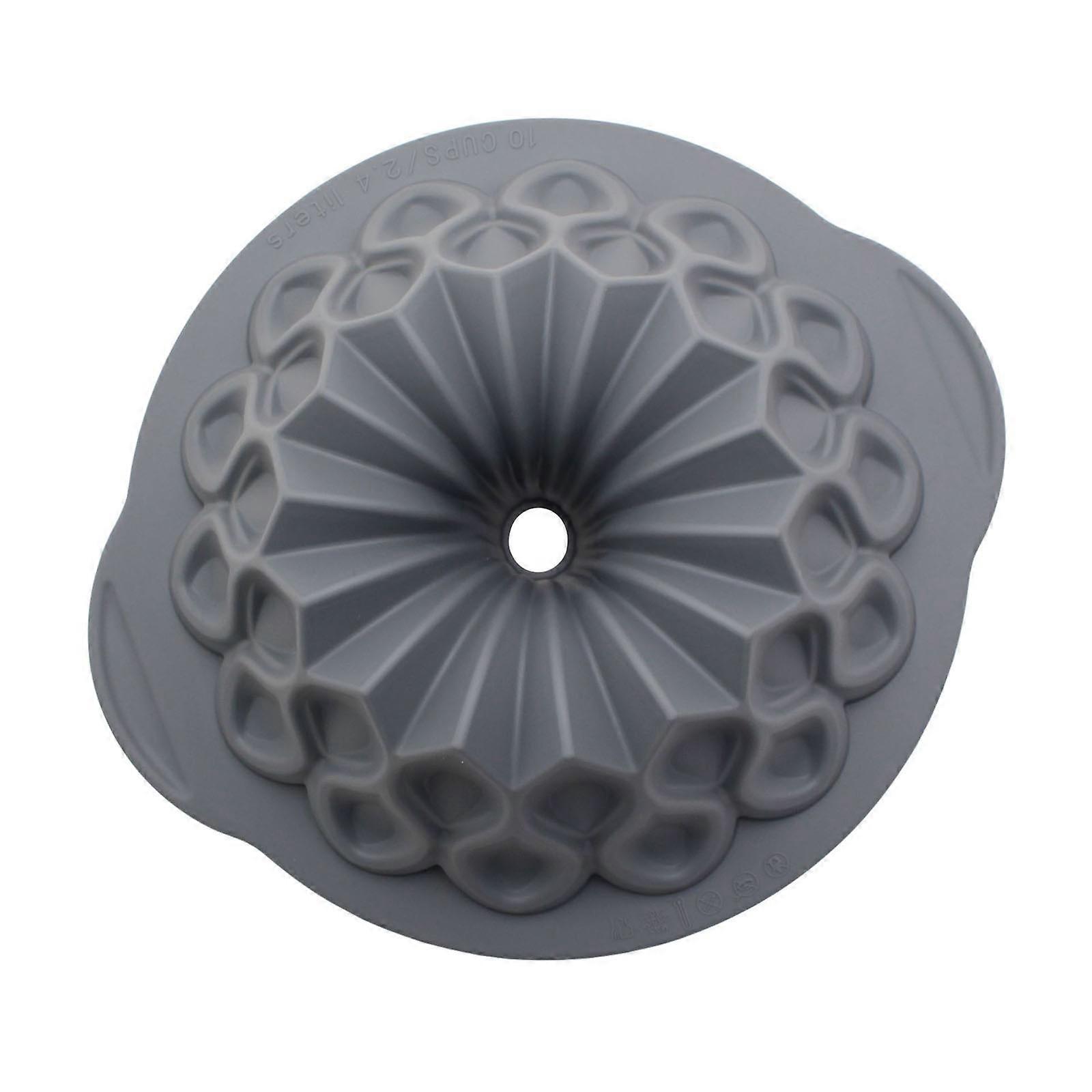 Gugelhupf Tray Tray Home Cake Form Convenient Large Ribbed Cake Tray for Dessert Enthusiasts
