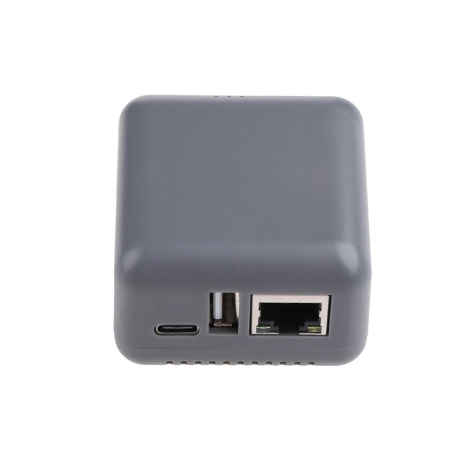 Mini NP330 Net-work USB 2.0 Print Server 100Mbps RJ45 Port for Easy Net-work Printing Multicolor