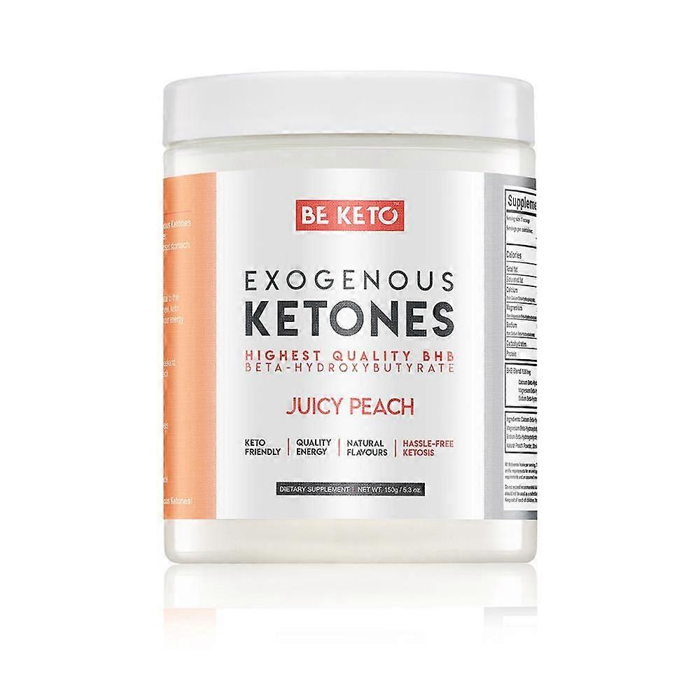 BeKeto Exogenous Ketones Juicy Peach 150g