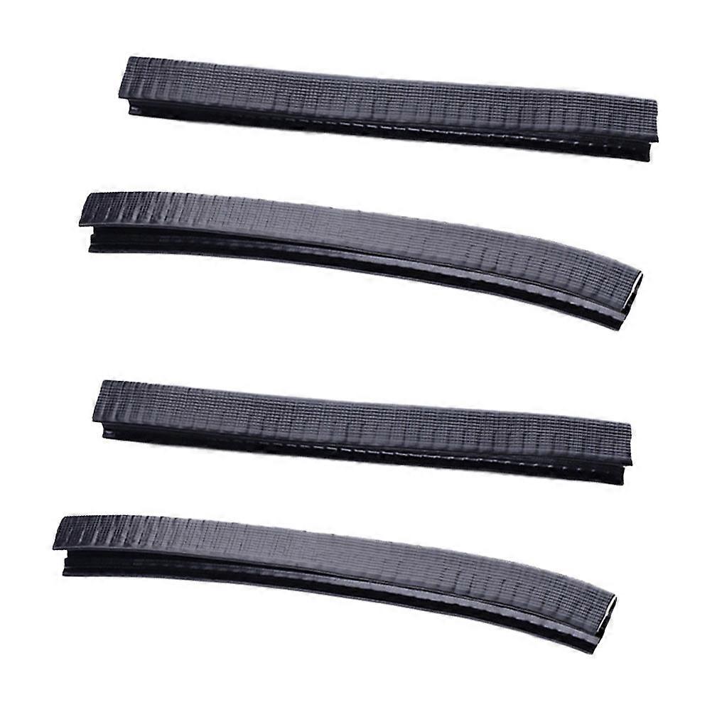 2 Pairs of Skateboard Bumper Strips for Collision Protection