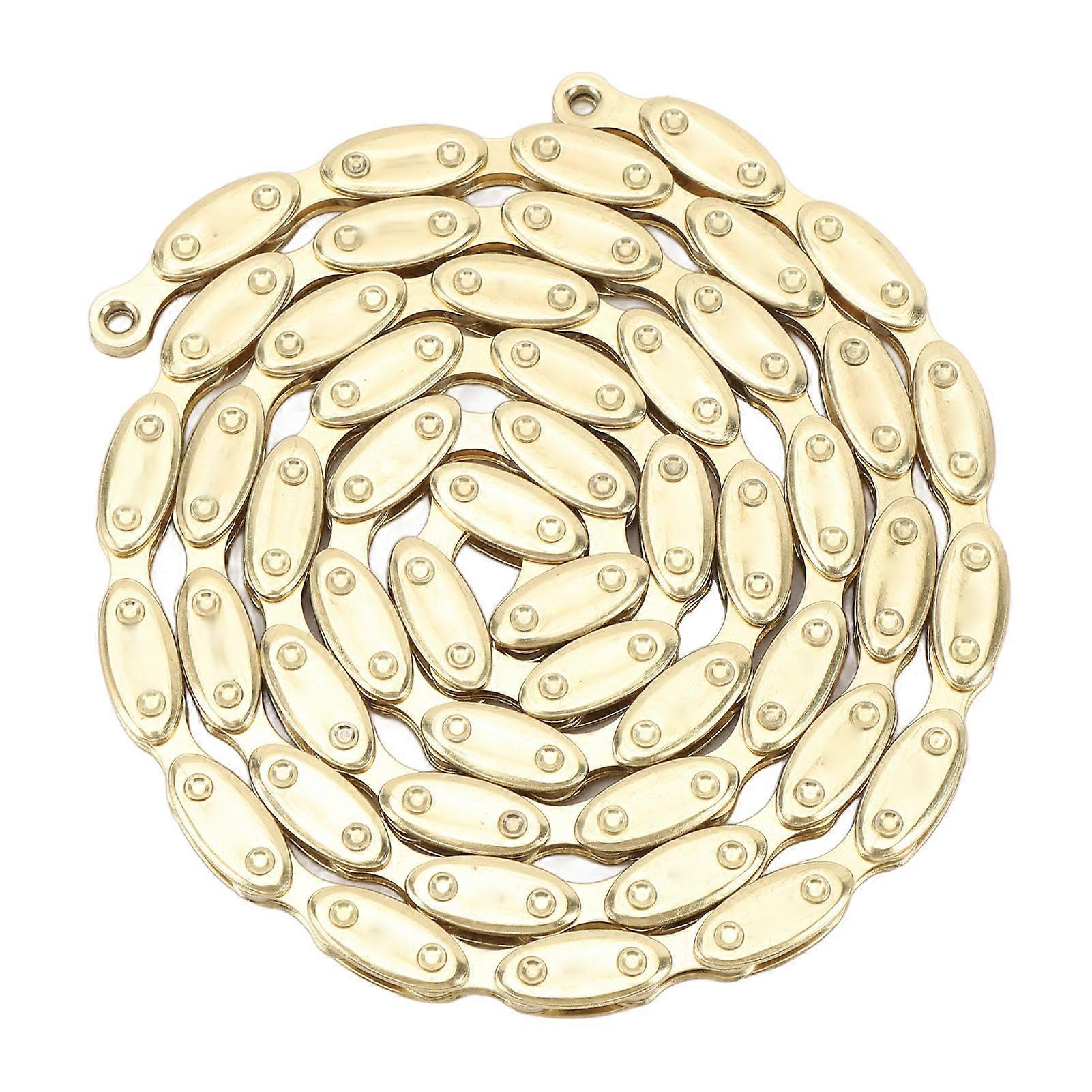 自行车链高强度单速 100 连杆金橄榄自行车链，用于 BMX 自行车的固定齿轮