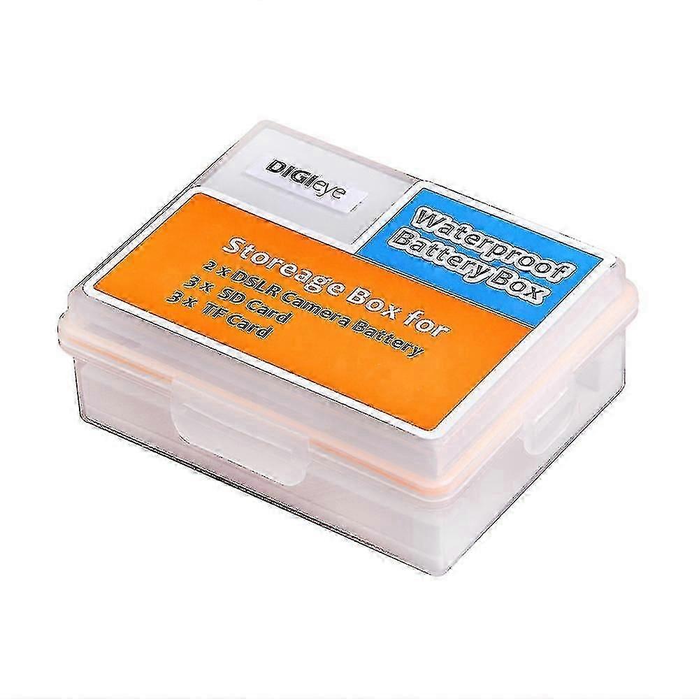 Xjcamera Battery Storage Case Sd Tf Memory Card Case For Sony Np-fz100 Np-fm50 Canon Lp-e6 Bp-511 Niko