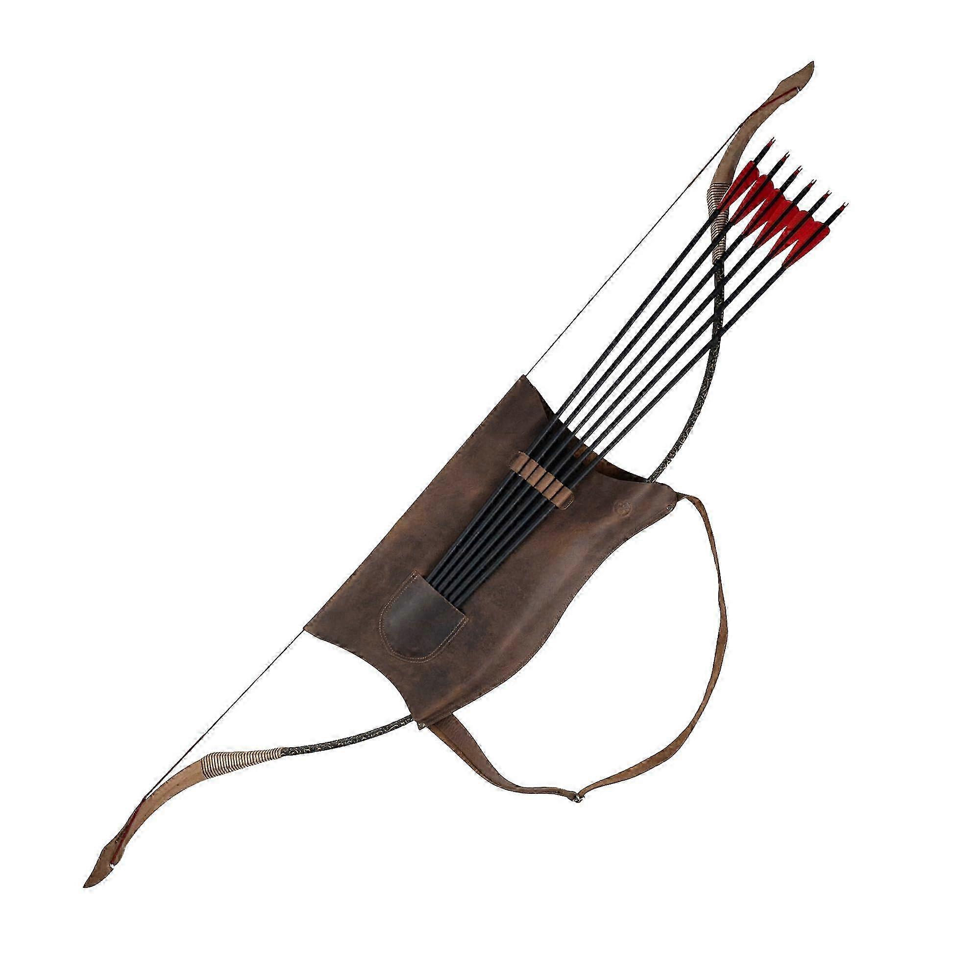 2025 Bourbon Brown Archery Bow Carrier for Shooting Targeting and Training