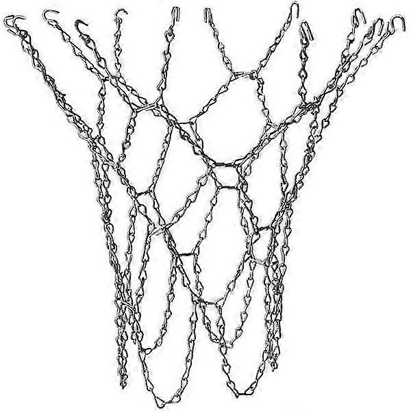 Robust Steel Chain Basketball Net - Replacement Net, Standard, Galvanized