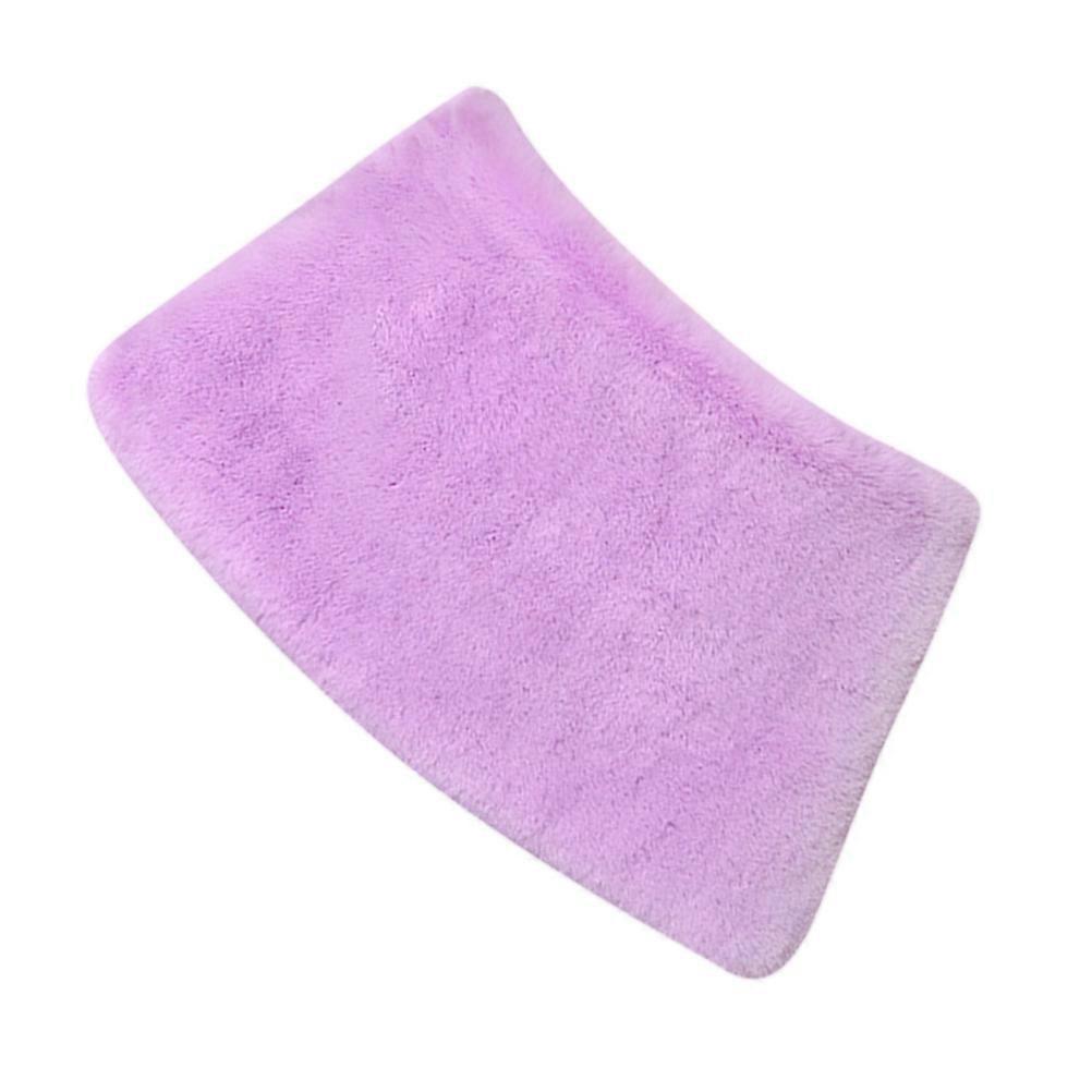 Warm Shawl For Women Tippet Purple Photo Prop 135 X 45 X 5Cm Plush Elegant 1Set