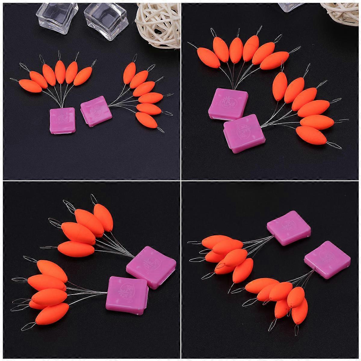 Water Buoyancy Fishing Luminous Orange 2Pcs
