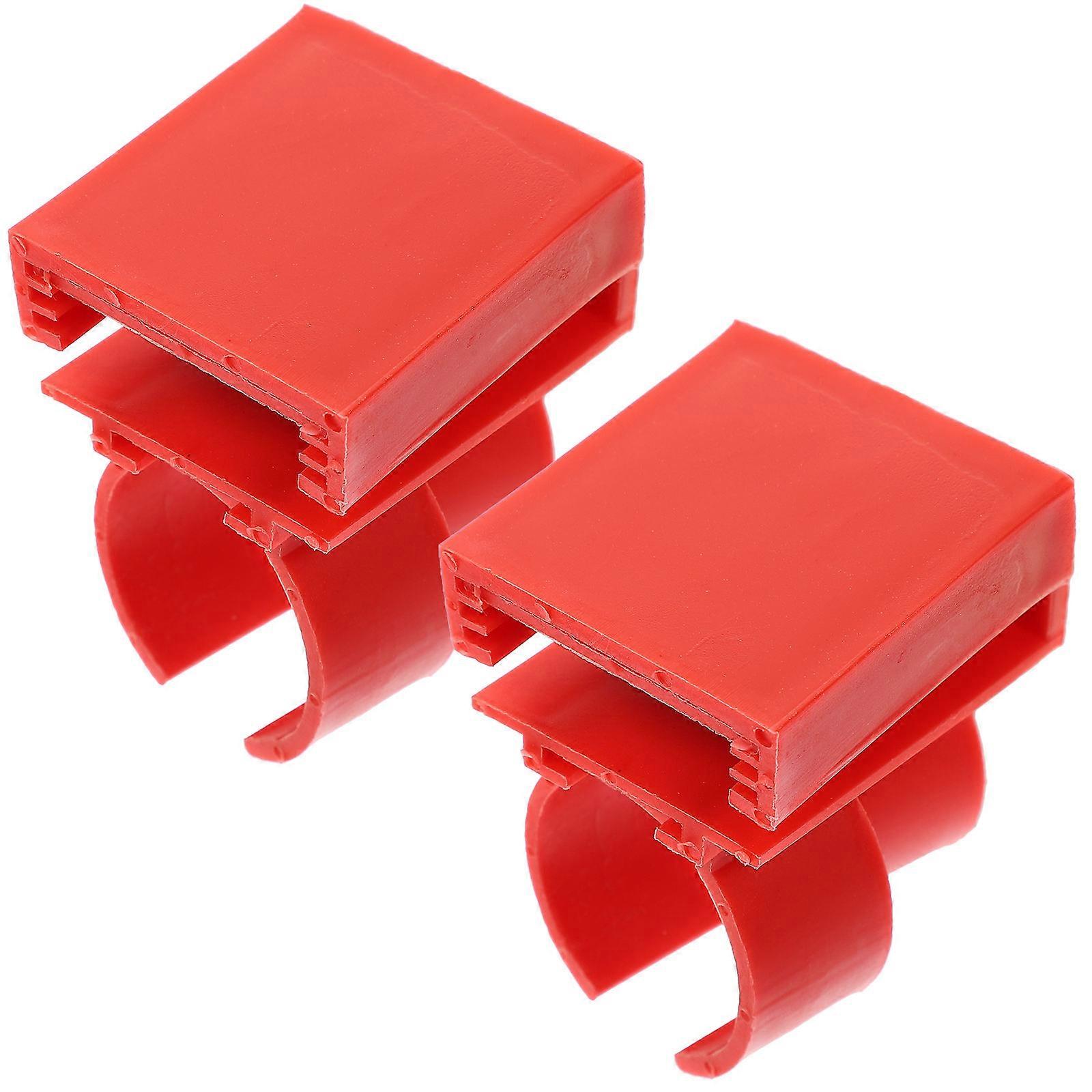 مقاطع تصاعد ضوء حوض السمك تستقر خزان الأسماك الخفيف 5X4.5X6.5CM 2 قطعة