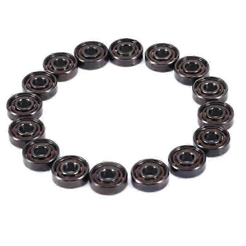 16pcs Ceramic 608 Bearings 8x22x7mm Abec-11 Skating Inline Roller