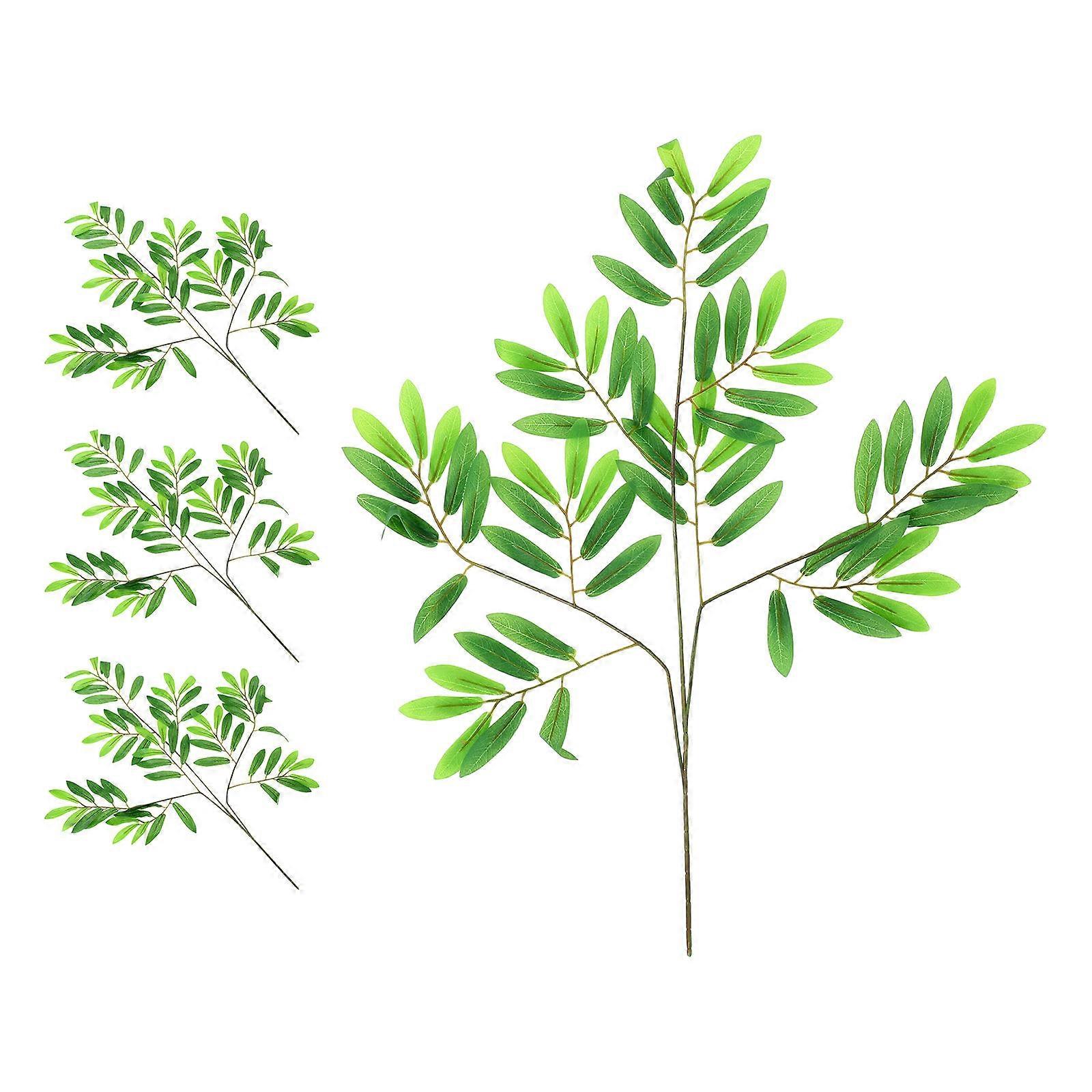 Olive Branch Stems Vase Fillers Table Centerpieces 4Pcs