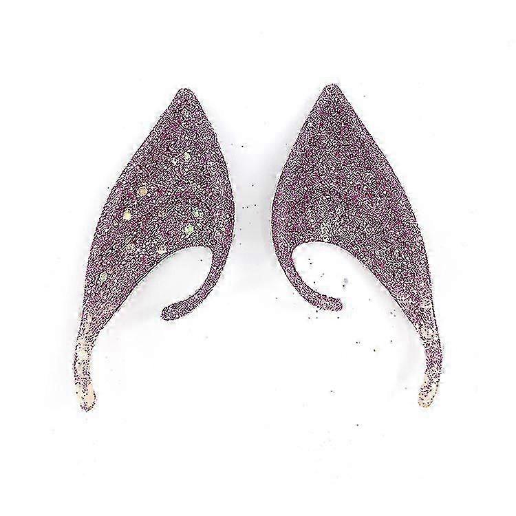 Pixie Mask Sparkle Pointed Ears Prosthetic Ears Skin Tone for Fairy Theme