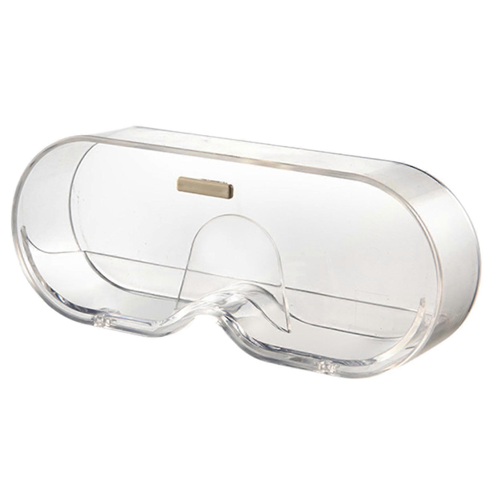 Wall Mounted Glasses Case with Easy Access, Large Storage, Dustproof and Waterproof