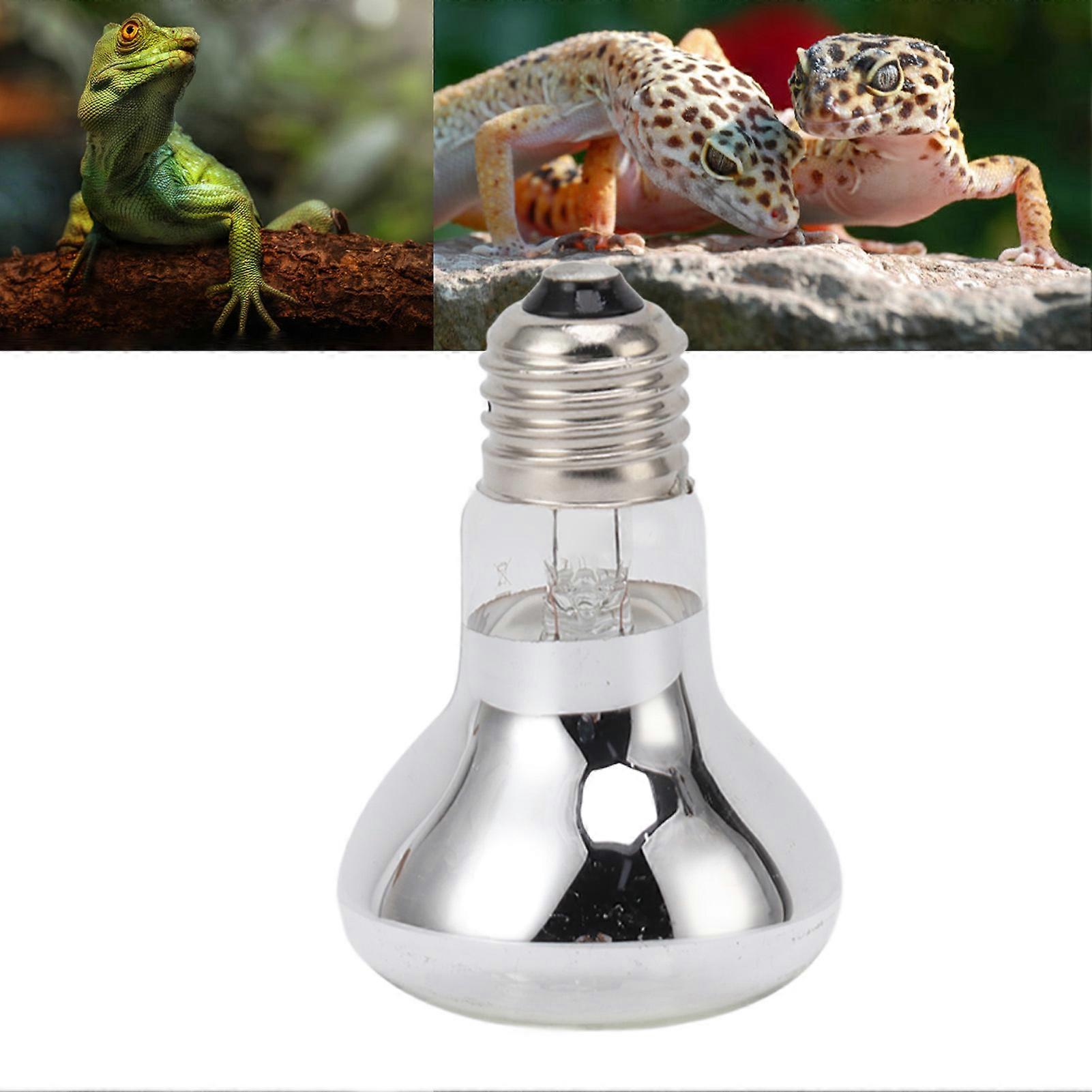 Reptile Heat Lamp Bulb E27 25W 220-240V UVA Day Night Spot Light