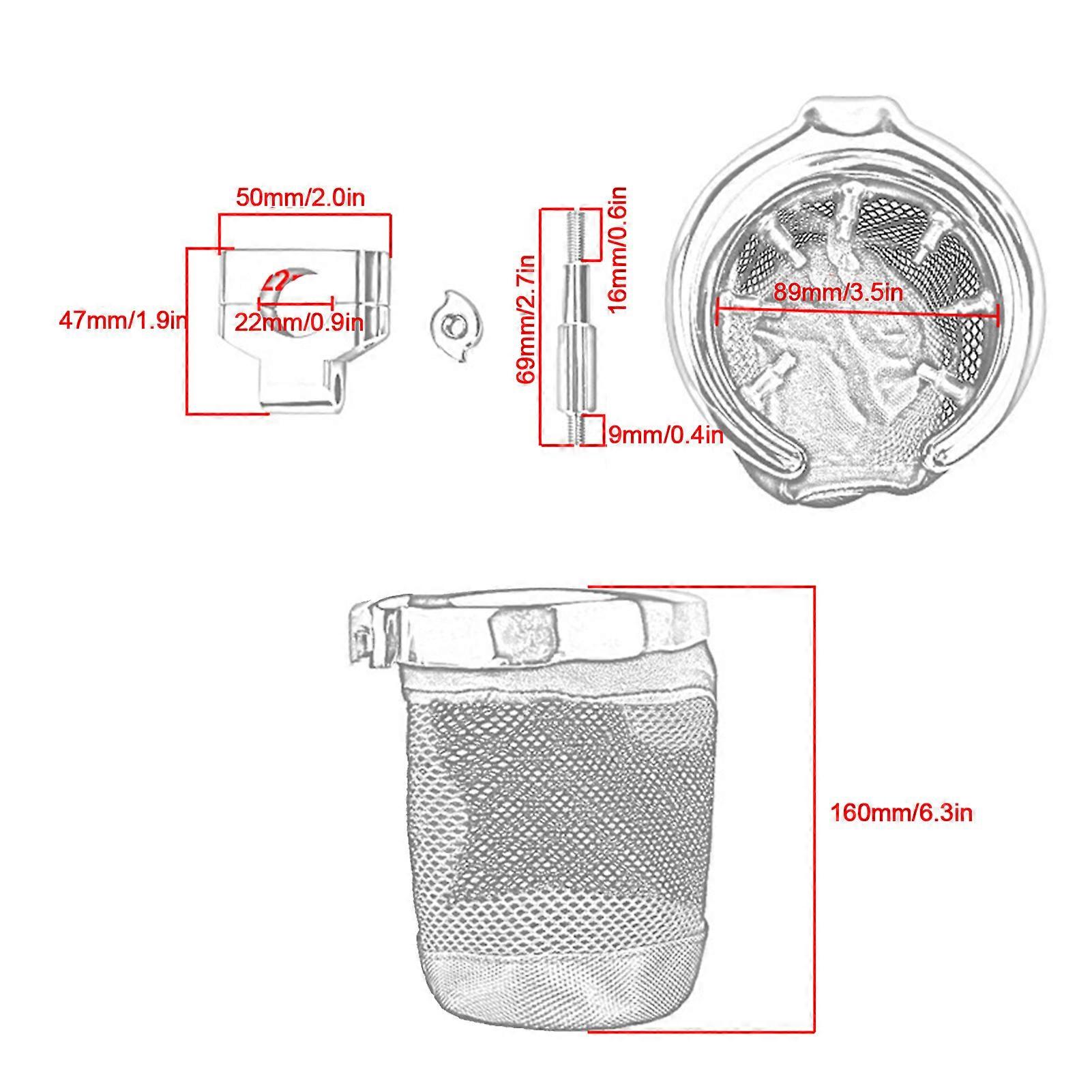 Cup Holder Foldable Drinking Holder Drinking Rack Motocycle Accessory Replacement for Goldwing GL 1800 2001‑2015Electroplate