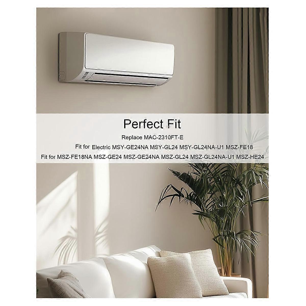 Mini Split Units Filter Fit for Electric MSY-GE24NA MSY-GL24 MSY-GL24NA-U1 MSZ-FE18 MSZ-FE18NA MSZ-G