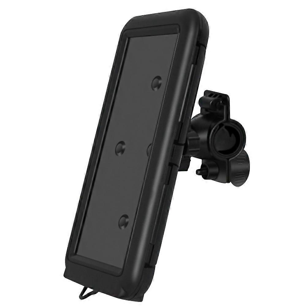 Motorcycle Phone Holder Navigation Bracket for Bike Use Black ABS+PC 4.7 Inch to 6.2 Inch