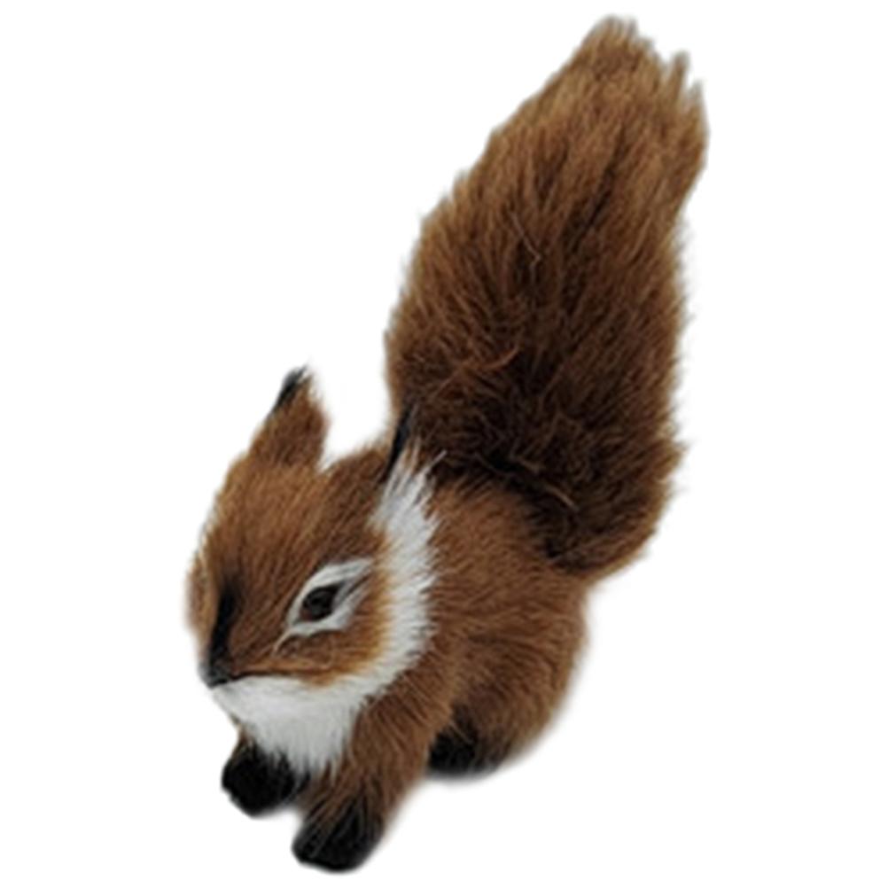 Simulation Squirrel Decor Plastic Garden Ornament for Decor