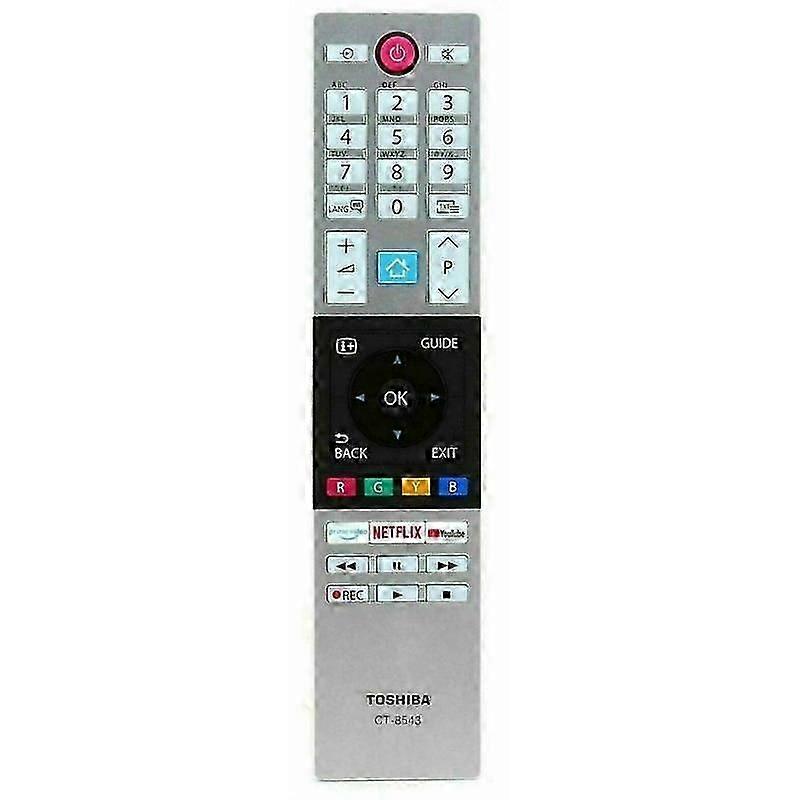 Νέο CT-8543 για το τηλεχειριστήριο Toshiba Netflix TV 40L2863DG 32W2863DG 43V5863DG