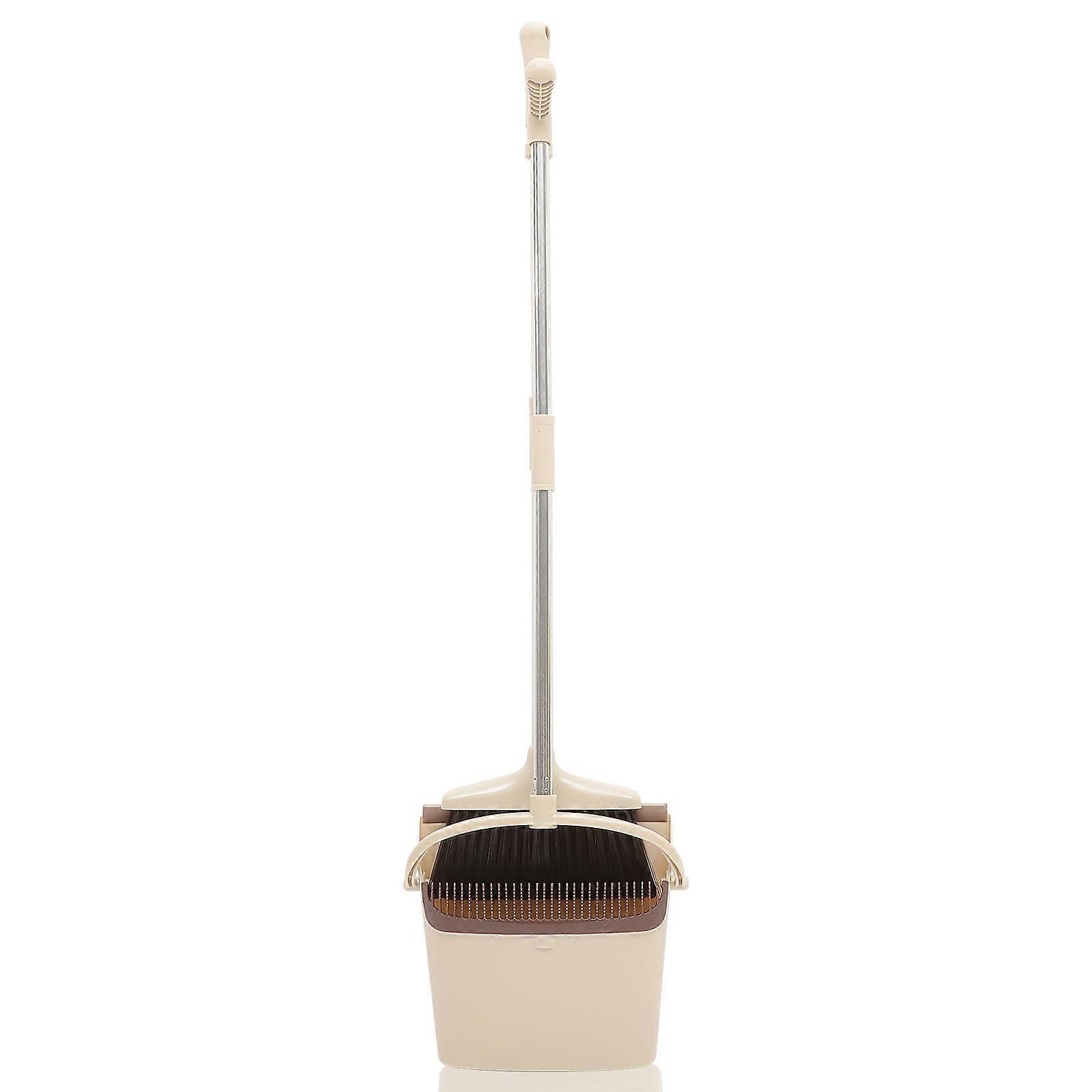 Dustpan Broom Kit Household Floor Cleaning Tool with Durable Handles 1Set