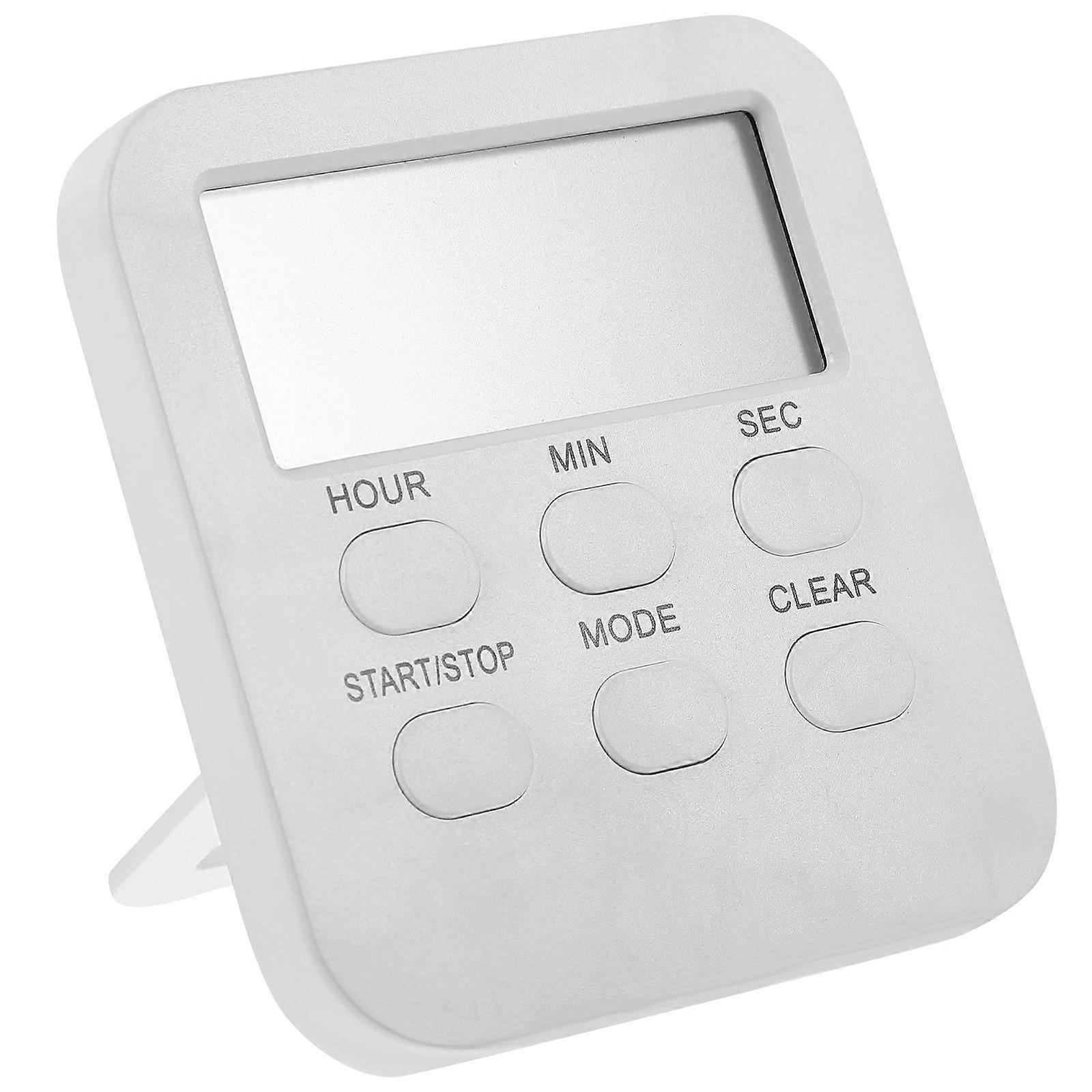 Electronic Digital Timer for Kids 8x7.3cm Plastic Gym Workouts 1Set
