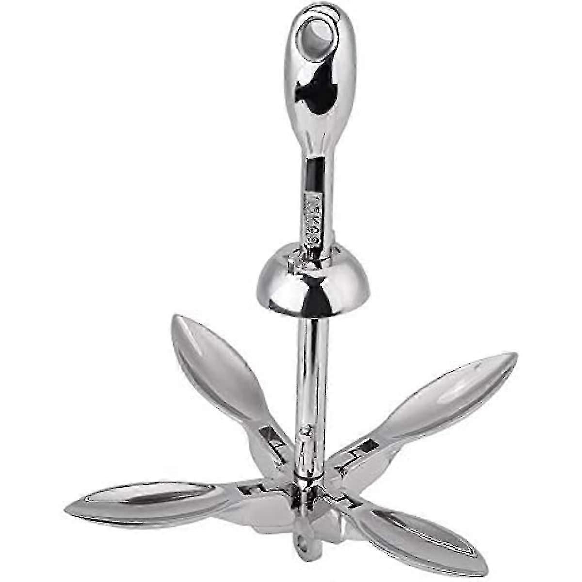 قارب Grapnel 15 كجم من الفولاذ المقاوم للصدأ قارب قابل للطي Grapnel مرساة لرسو السفن الأجهزة لليخت البحري الجديد SZRH A-C