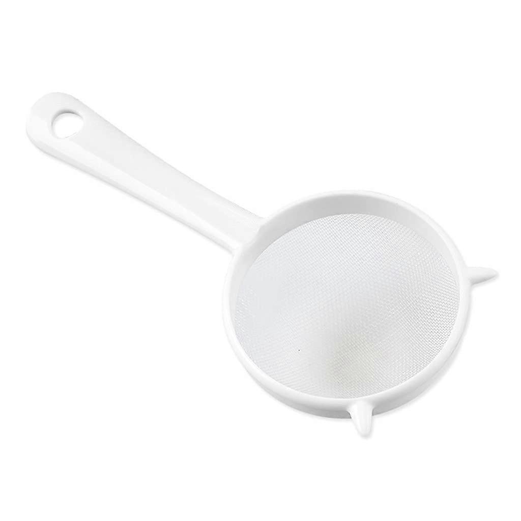 Kitchen Strainer Reusable Plastic Tea Leaf and Flour Strainer for Cooking and Baking, M Size Kitchen Accessories