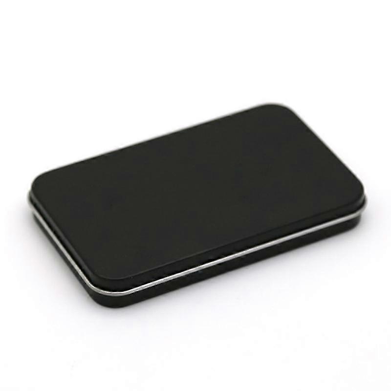 1 Piece High-Quality Rectangular Iron Cosmetic Box Suitable for Eye Shadow Storage