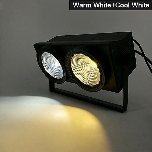 Led Cob 2eyes 2x100w Blinder Lighting Dmx Stage Lighting Effect Dmx Controller Club Show Night Dj Disco,shehds Stage Lighting