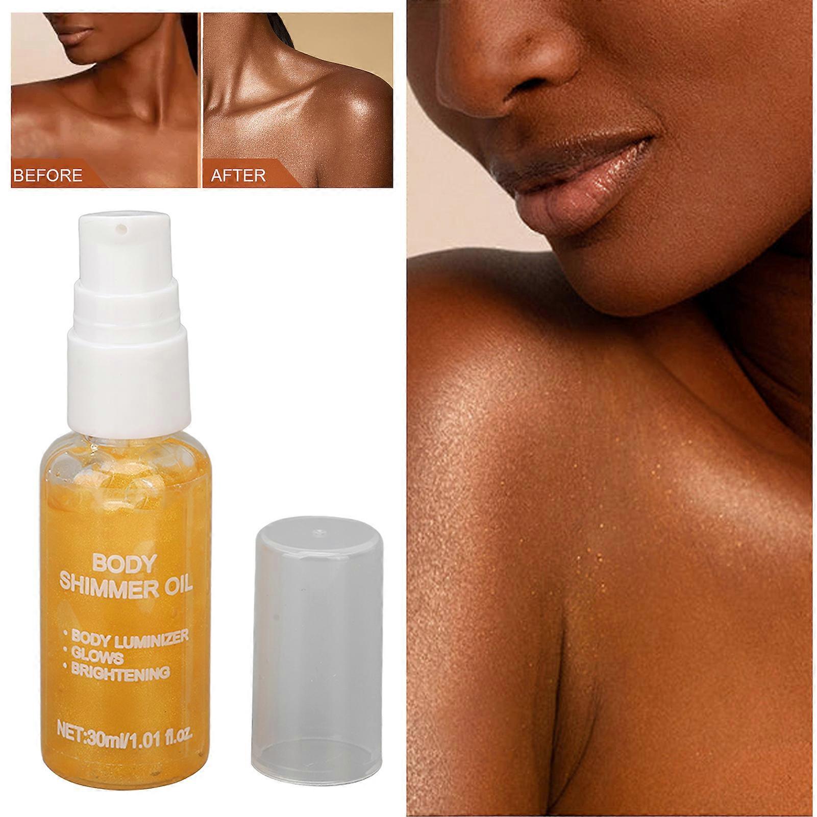 Liquid Highlighter Illuminator Moisturizing Glitter Golden Luminizer Highlighter Makeup