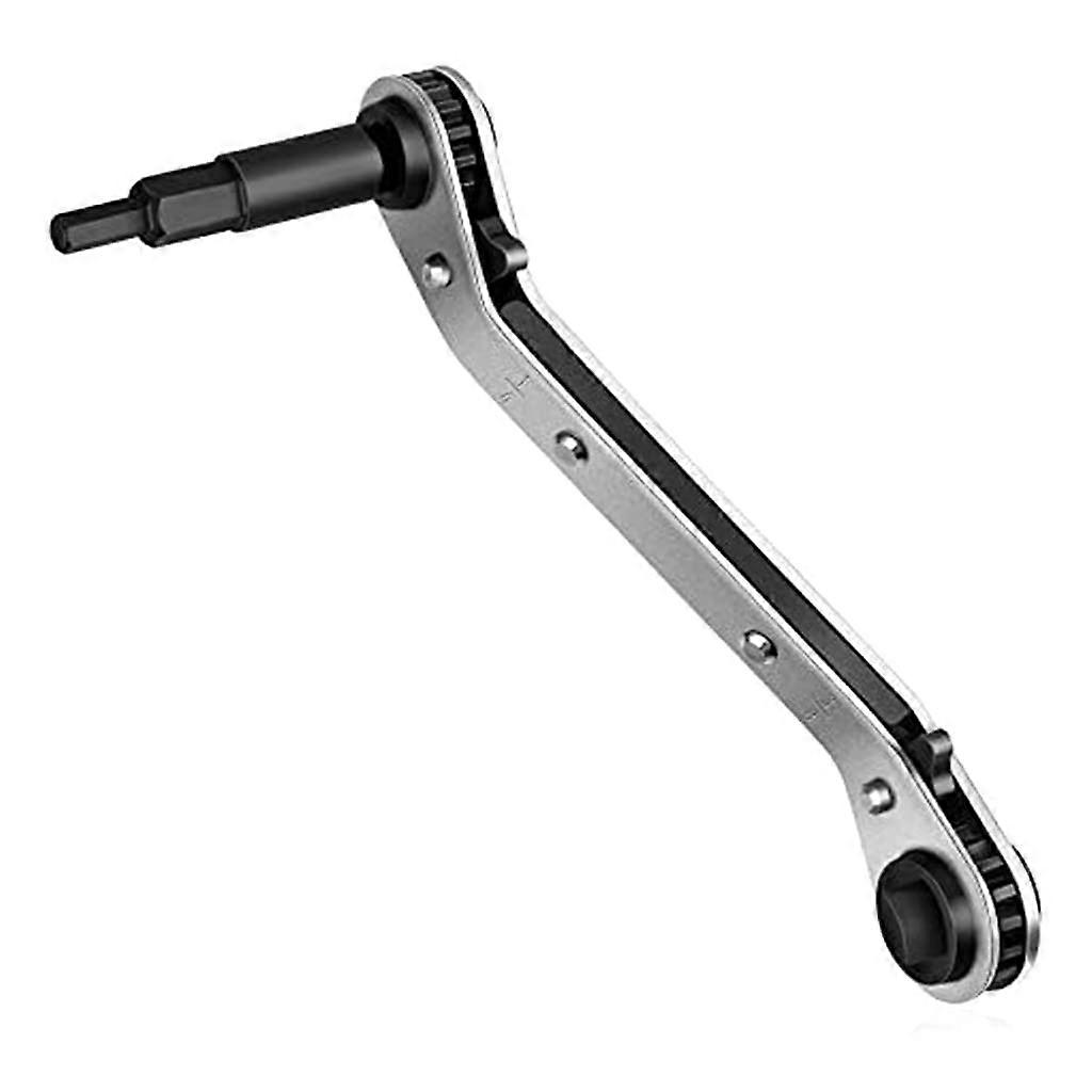 HVAC Service Key 3/8' to 1/4' 5/16' 4 Ratchet Key Ct122c Screw