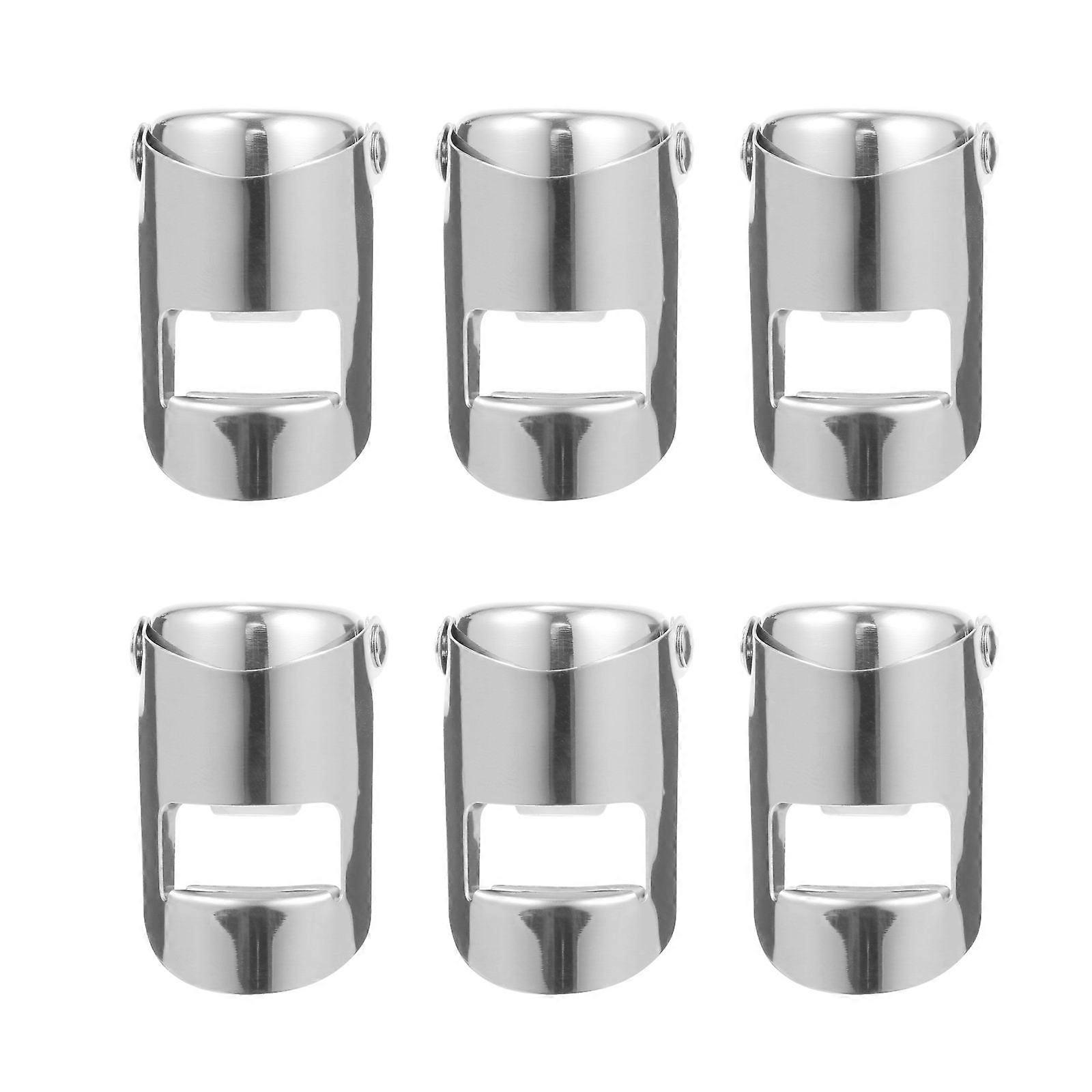 Stainless Steel with Vacuum Seal for Home Use Keeps to 10 Days 6pcs Silver