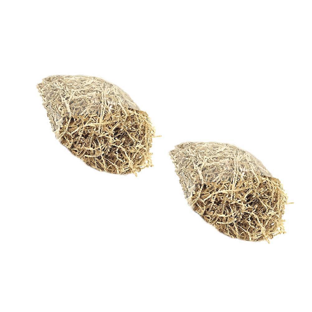 Decorative Shred Crinkle Paper Shred Filling For Baskets Coffee 14x9x5cm Valentines Day 2Pcs
