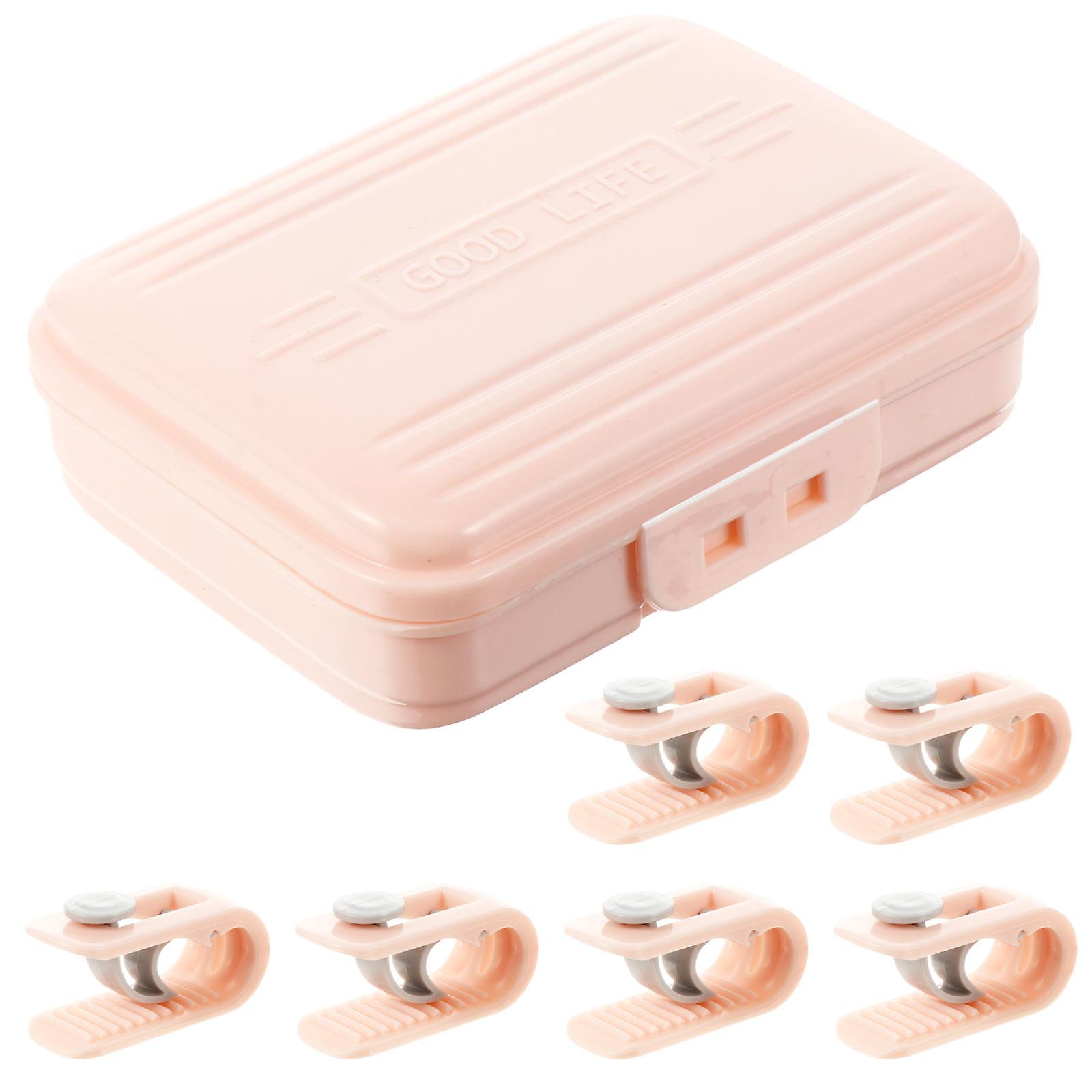 Quilt Retainer Clip Anti-Slip Prevent Slipping Down Comforter Fastener Home Users 5x3cm 6Pcs/Box