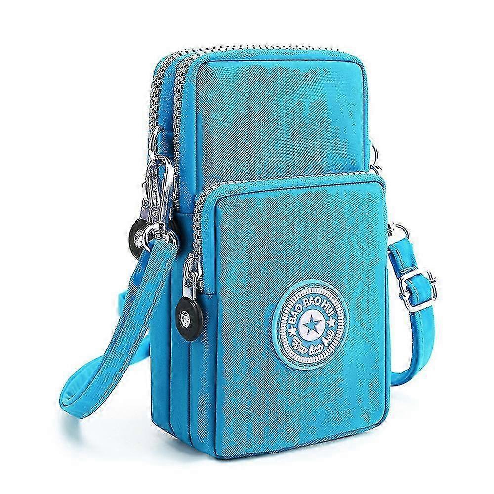 Cellphone Purse Wallet for Women Men With Secure Zipper