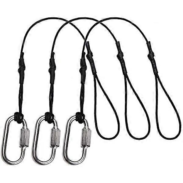 Tether Secure Strap - Camera safety tether for DSLR/video camera, 3-pack